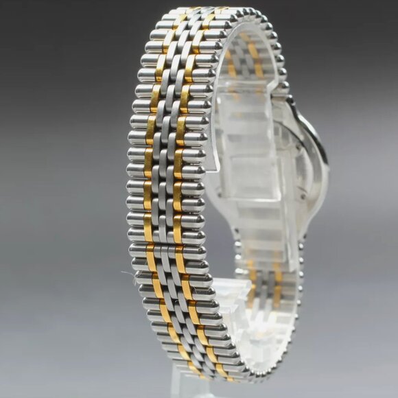 MINT Cartier Must De Two Tone Gold Ladies Watch - Picture 6 of 6